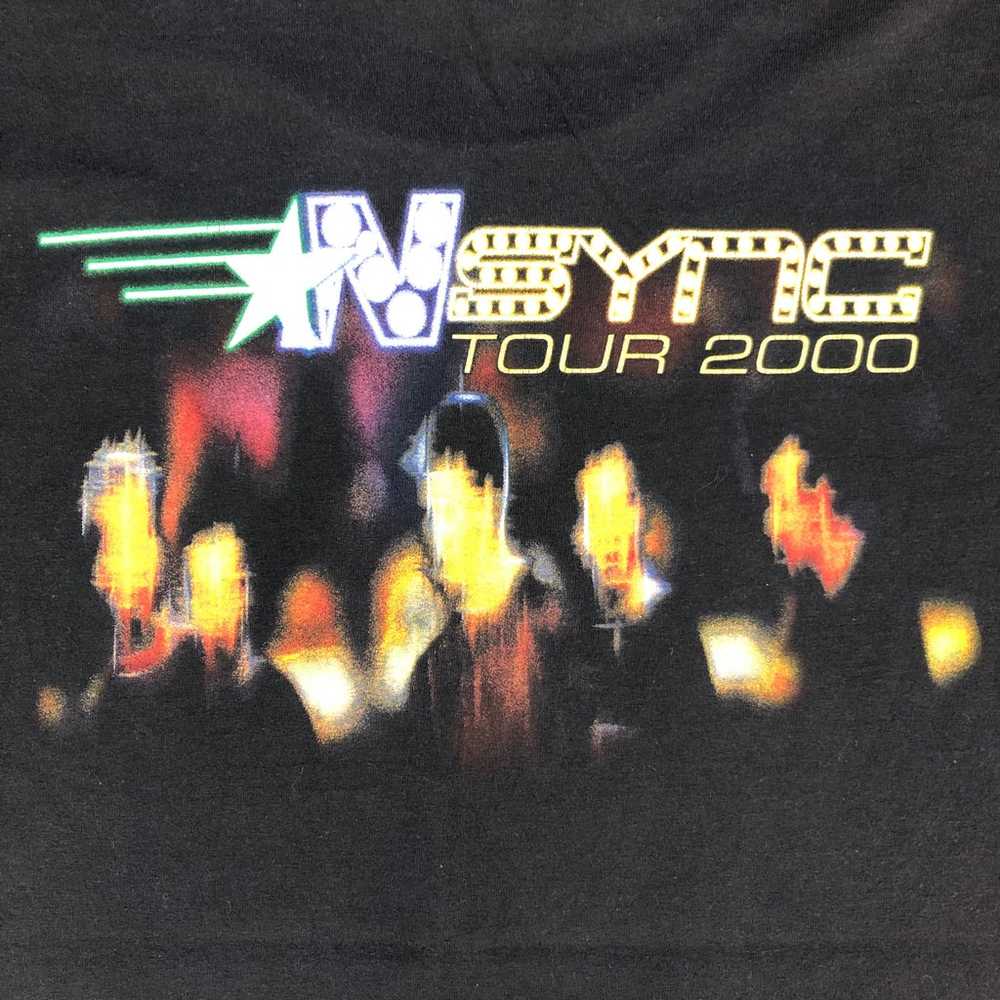 Vintage NSYNC Tour 2000 Double Sided Concert Band… - image 6