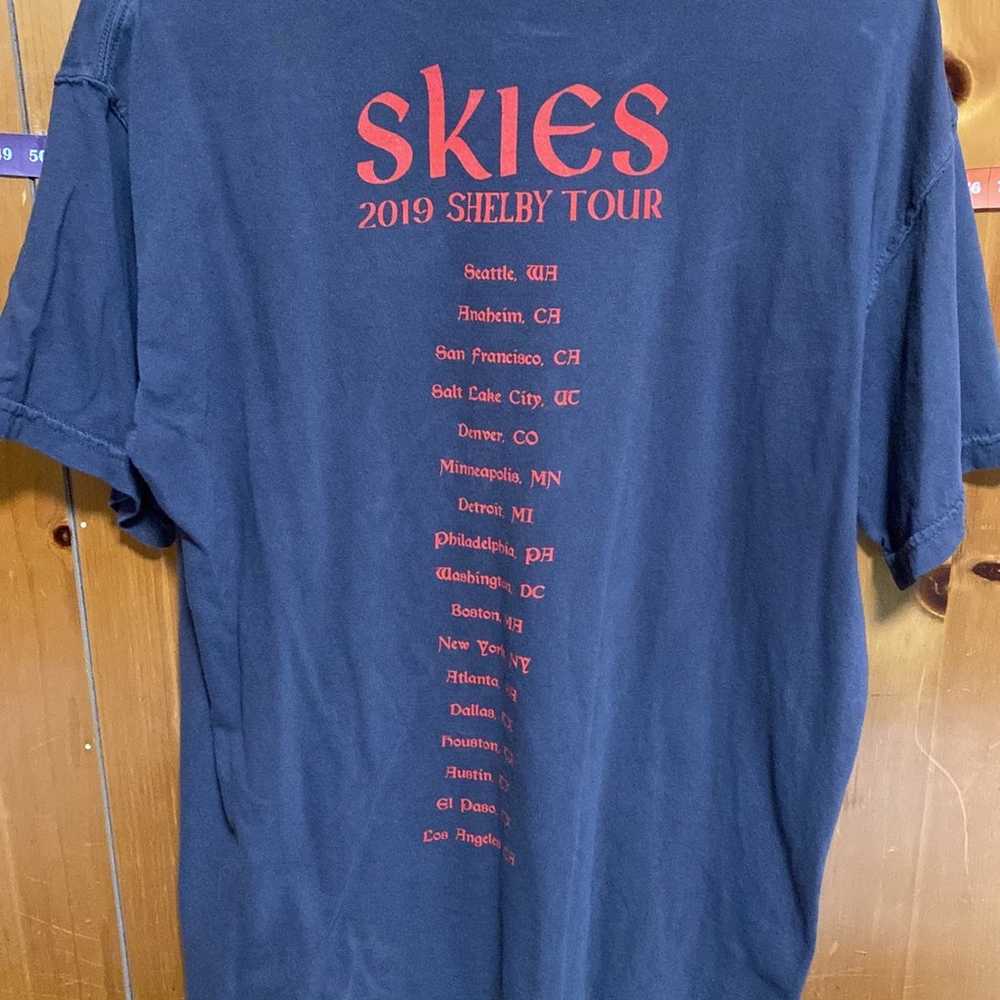 Lill Skies Shelby 2019 Tour Shirt - image 3