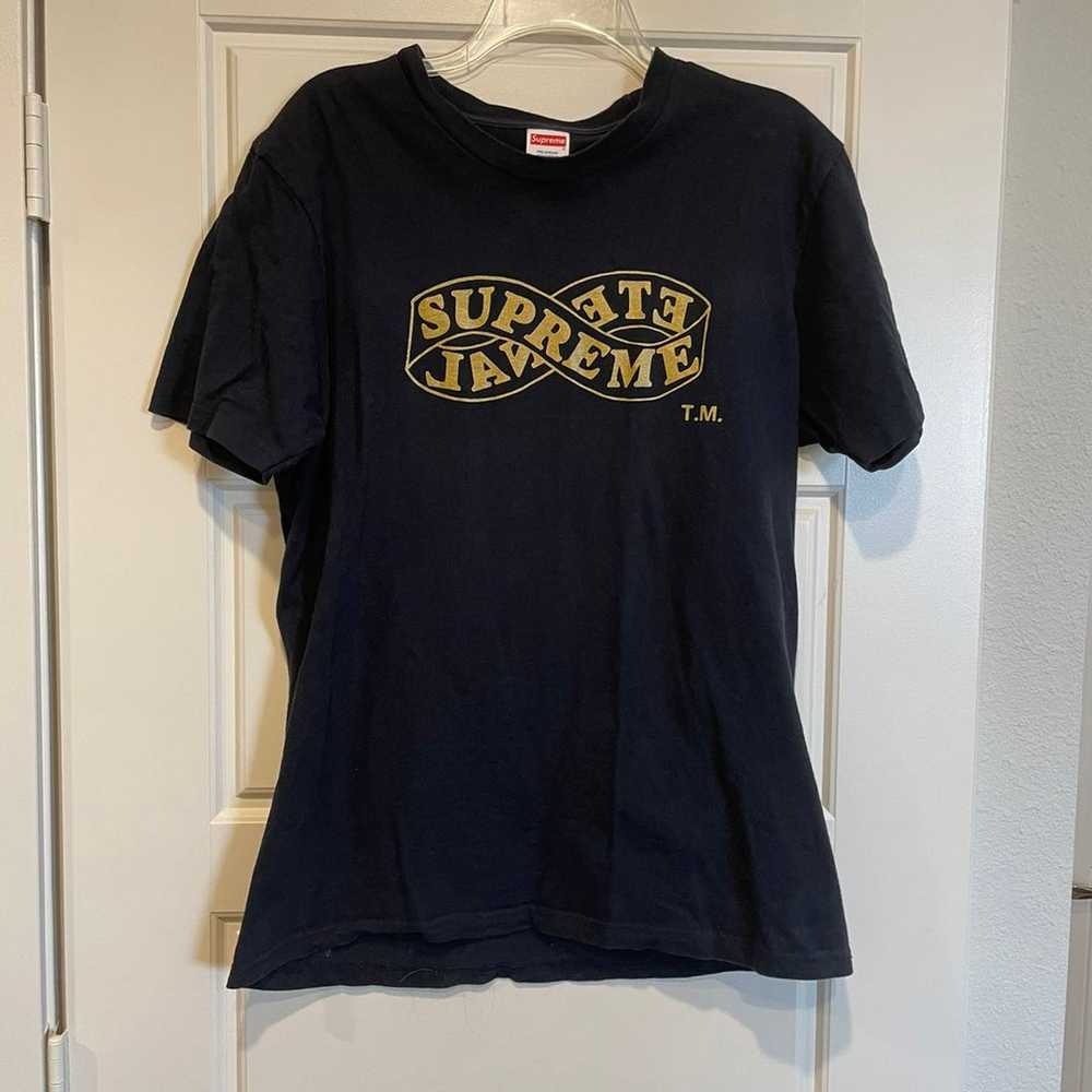 Supreme Eternal Tee (FW18) in Navy - image 1