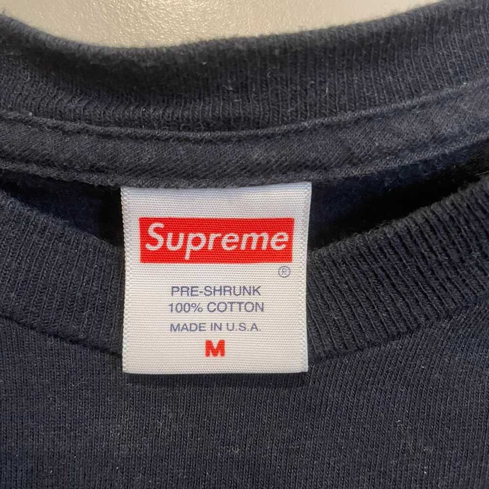 Supreme Eternal Tee (FW18) in Navy - image 2