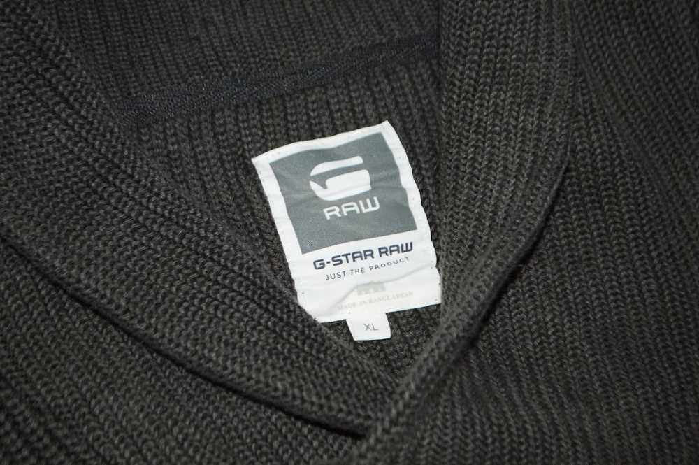 G Star Raw G-STAR Hunt Shawl Collar Knit Sweater … - image 4