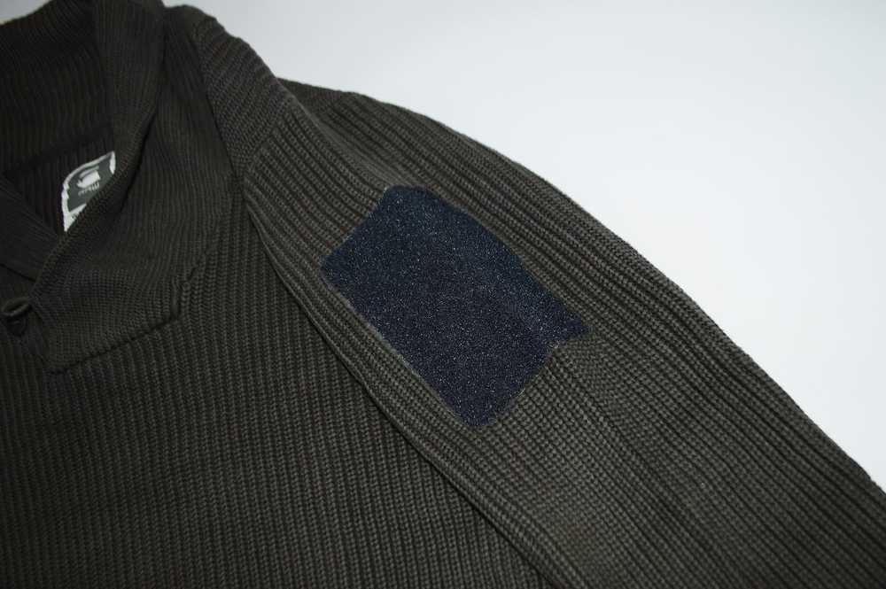 G Star Raw G-STAR Hunt Shawl Collar Knit Sweater … - image 6