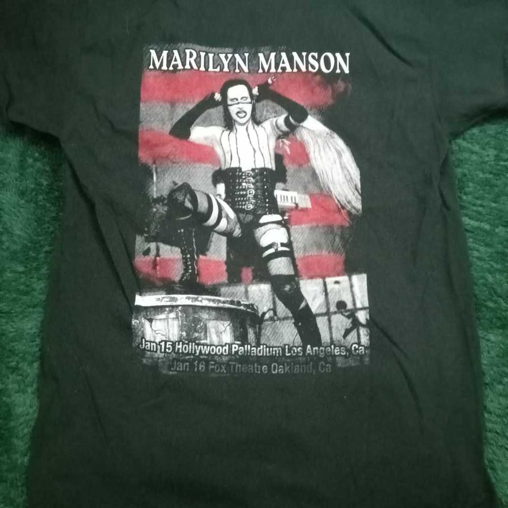 marilyn manson vintage shirt - image 2