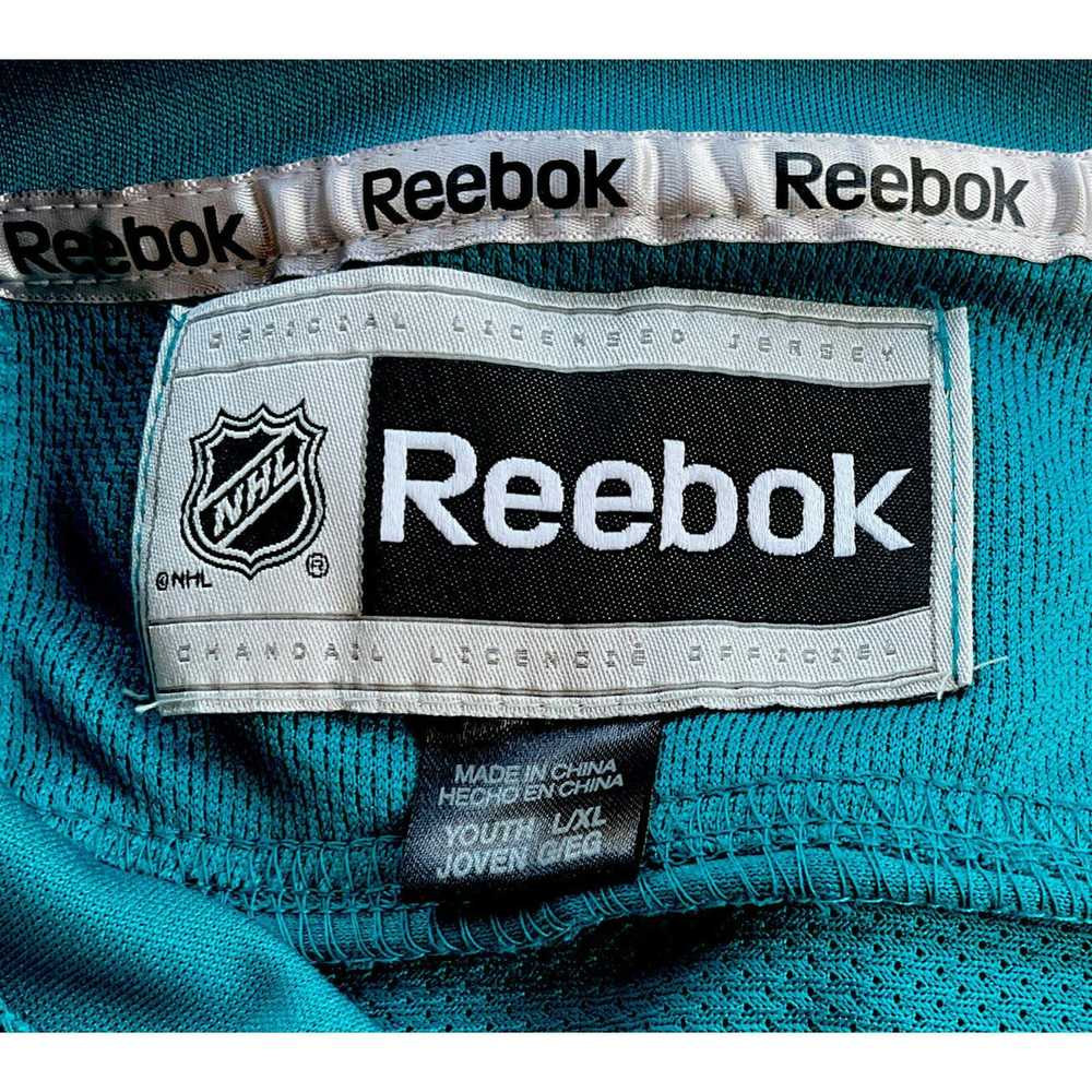 Reebok Reebok, San Jose Sharks youth jersey size … - image 8