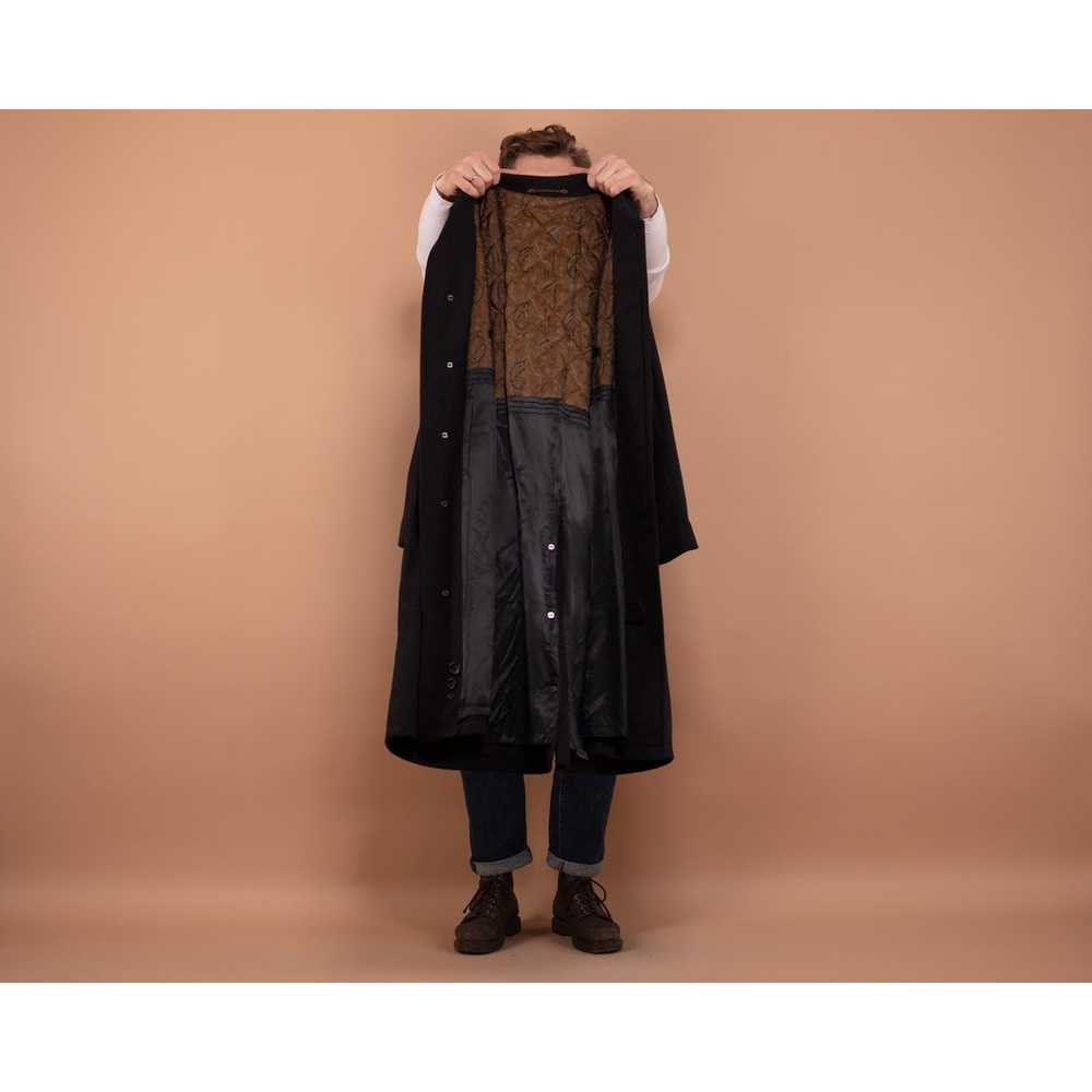 Vintage Vintage 90's Men Longline Wool Blend Coat… - image 4