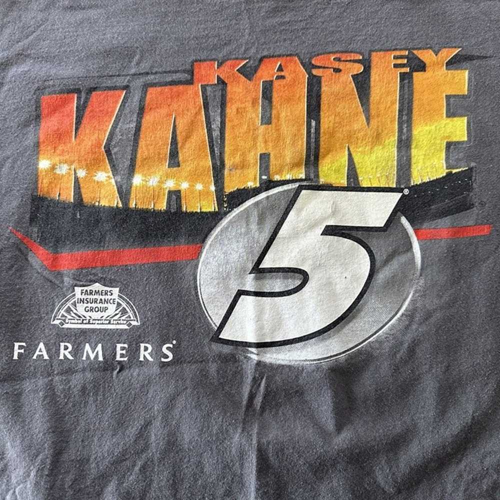 Vintage Kasey Kahne Farmers Insurance T Shirt Siz… - image 1