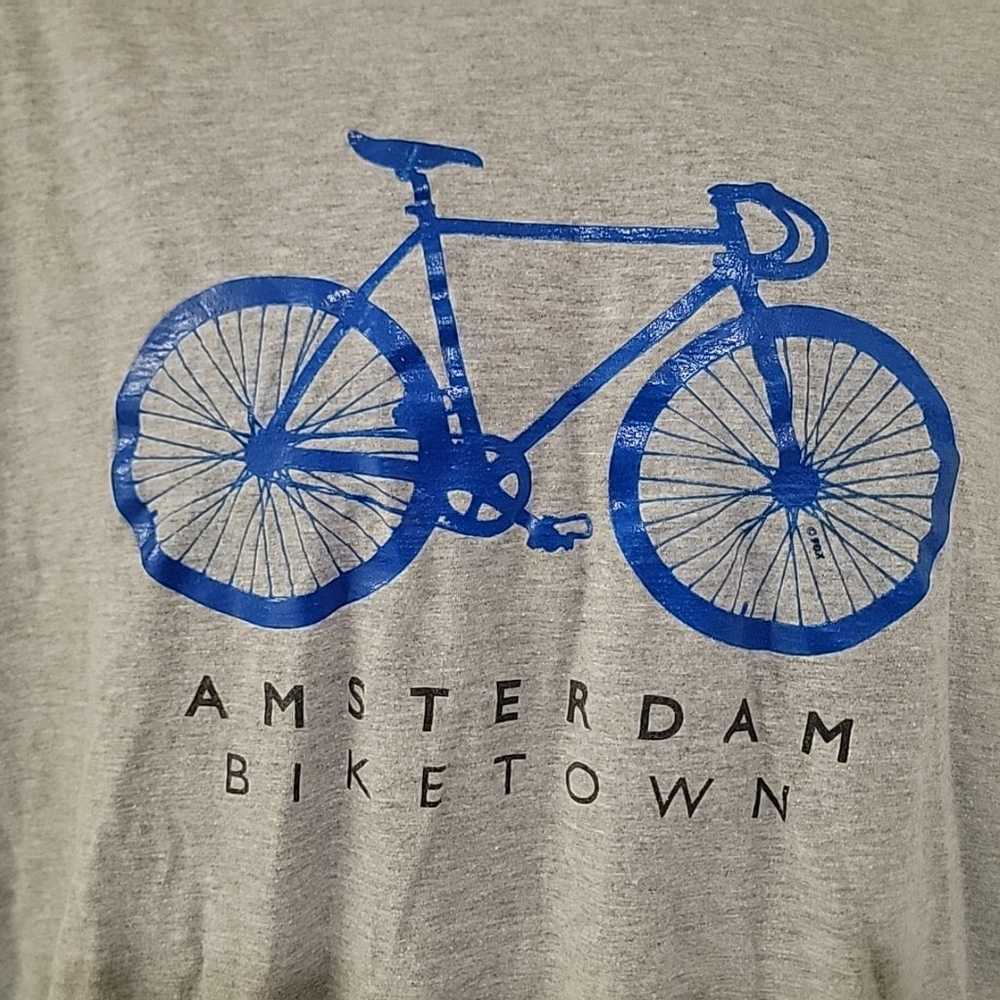 Amsterdam Biketown Fox Originals Grey Shirt Men's… - image 3