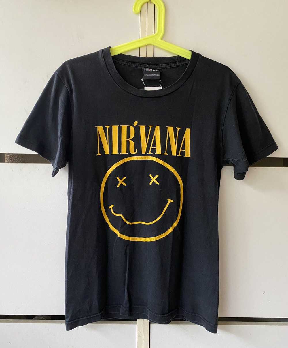 Nirvana × Rock T Shirt × Vintage VINTAGE NIRVANA … - image 1