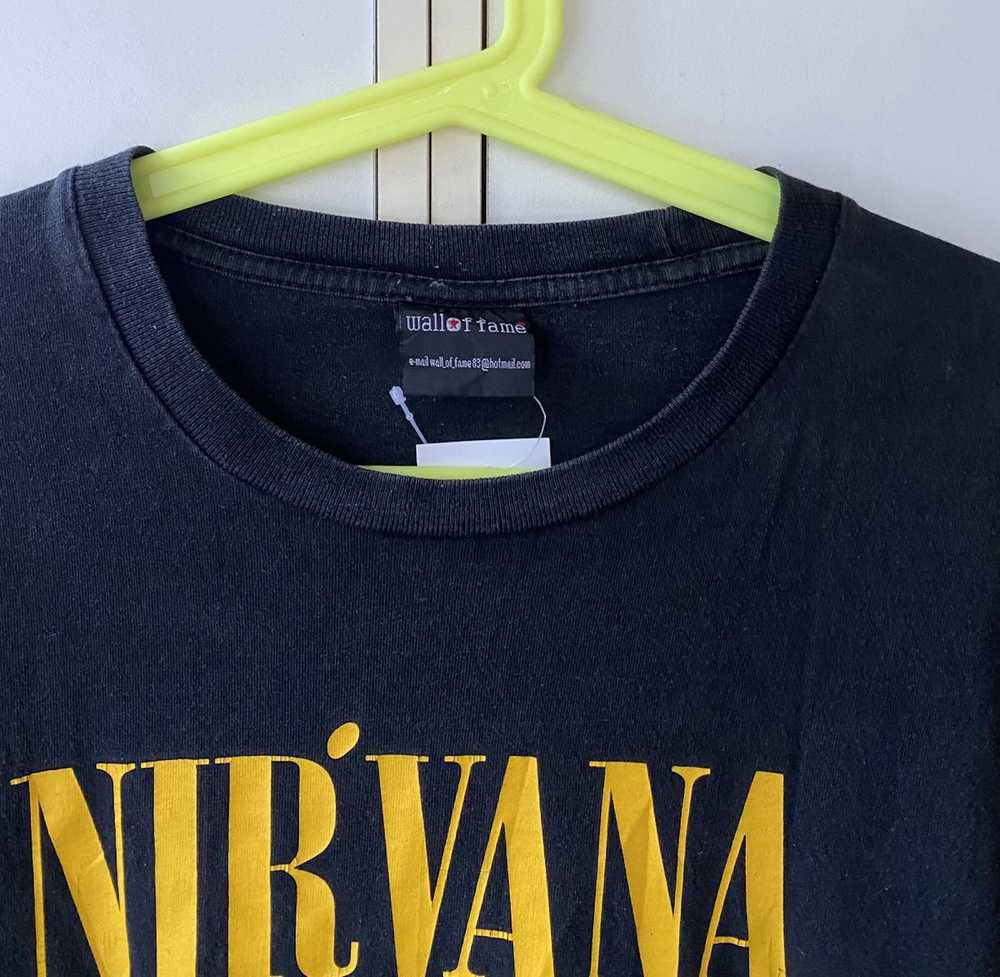 Nirvana × Rock T Shirt × Vintage VINTAGE NIRVANA … - image 3