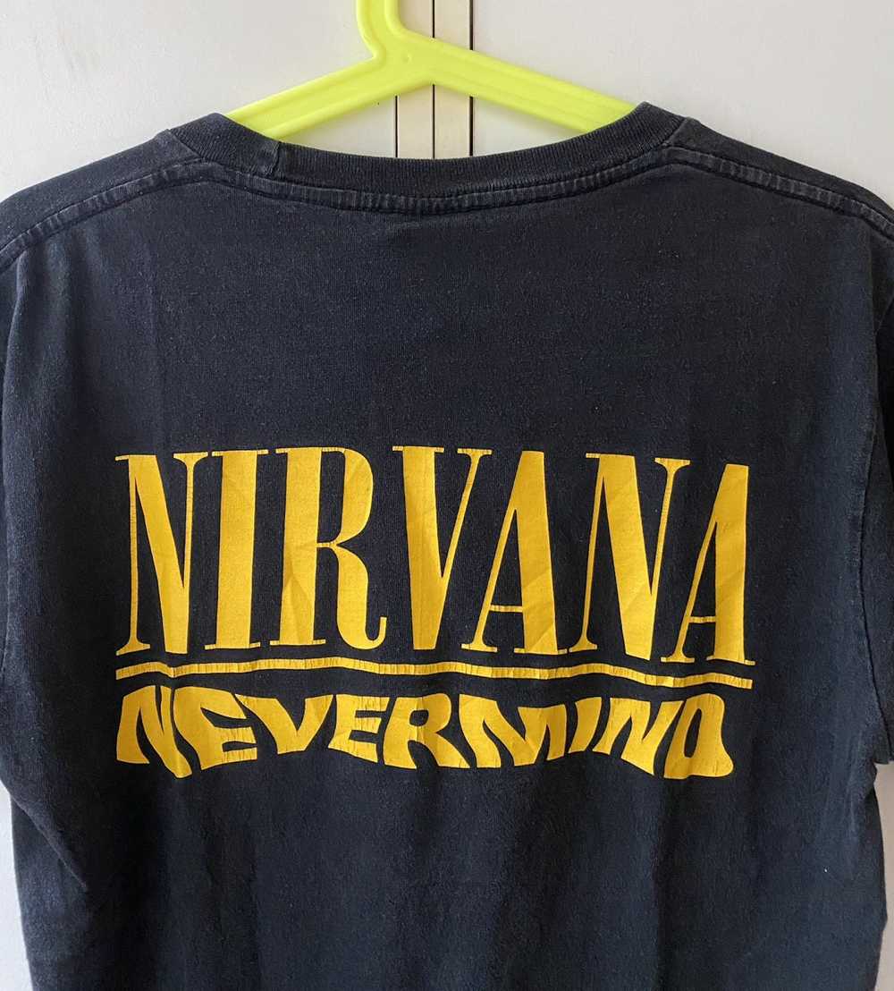 Nirvana × Rock T Shirt × Vintage VINTAGE NIRVANA … - image 5