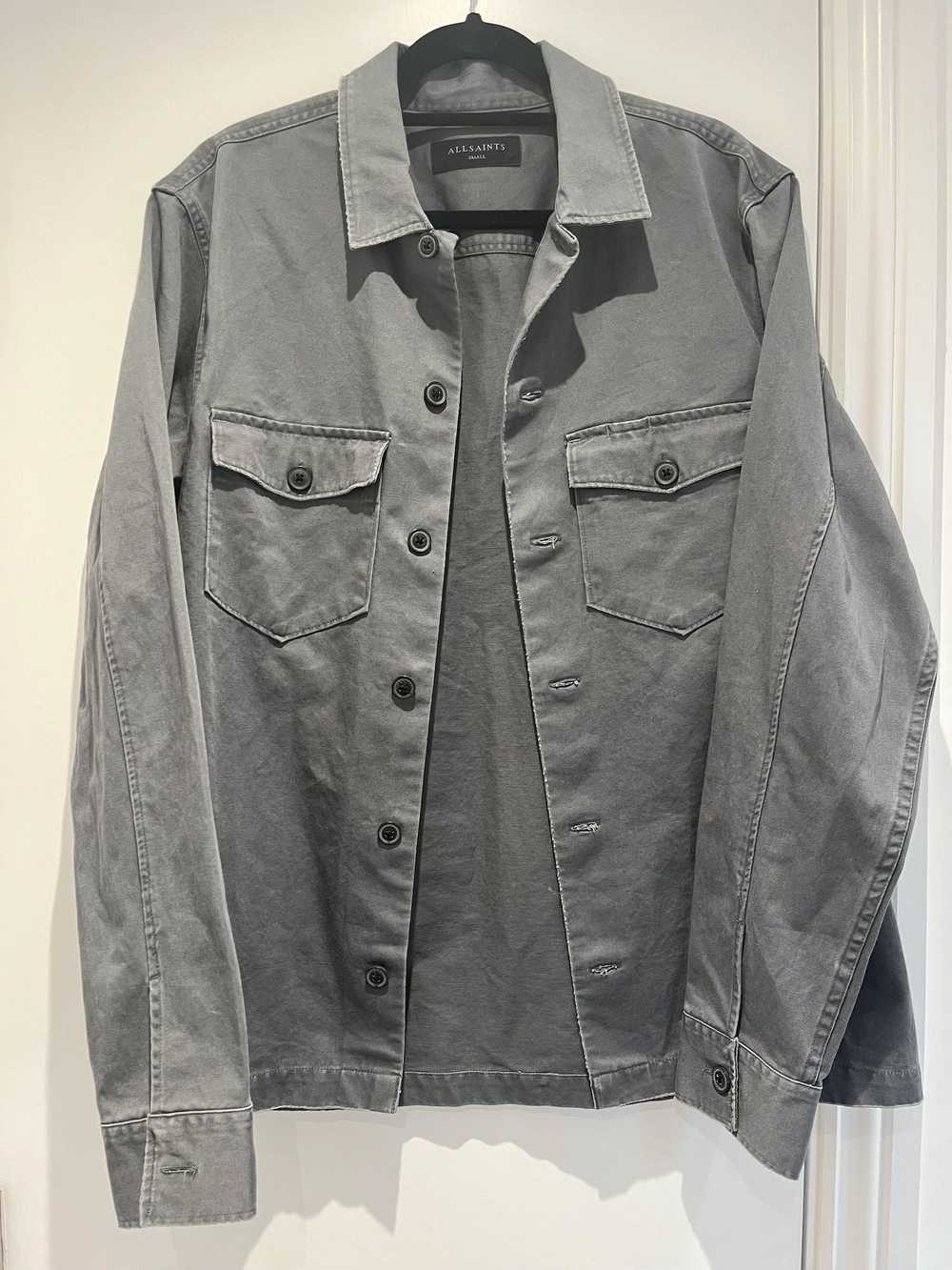 Allsaints ALLSAINTS CHARCOAL BUTTON DOWN - image 1