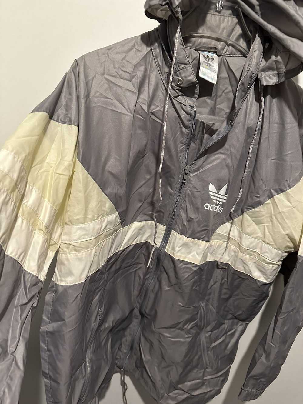 Adidas Adidas Windbreaker Jacke Size M Vintage Tr… - image 4