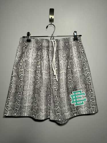 Eric Emanuel Eric Emanuel grey snake skin Shorts … - image 1