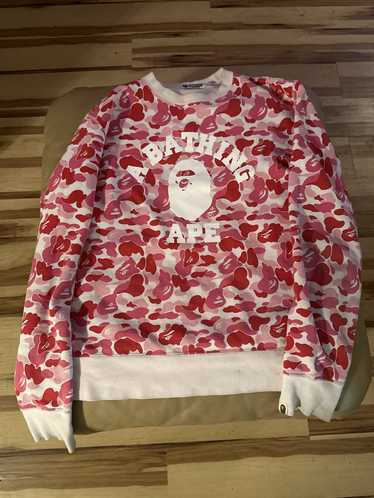 Bape ABC Camo College Wide Crewneck