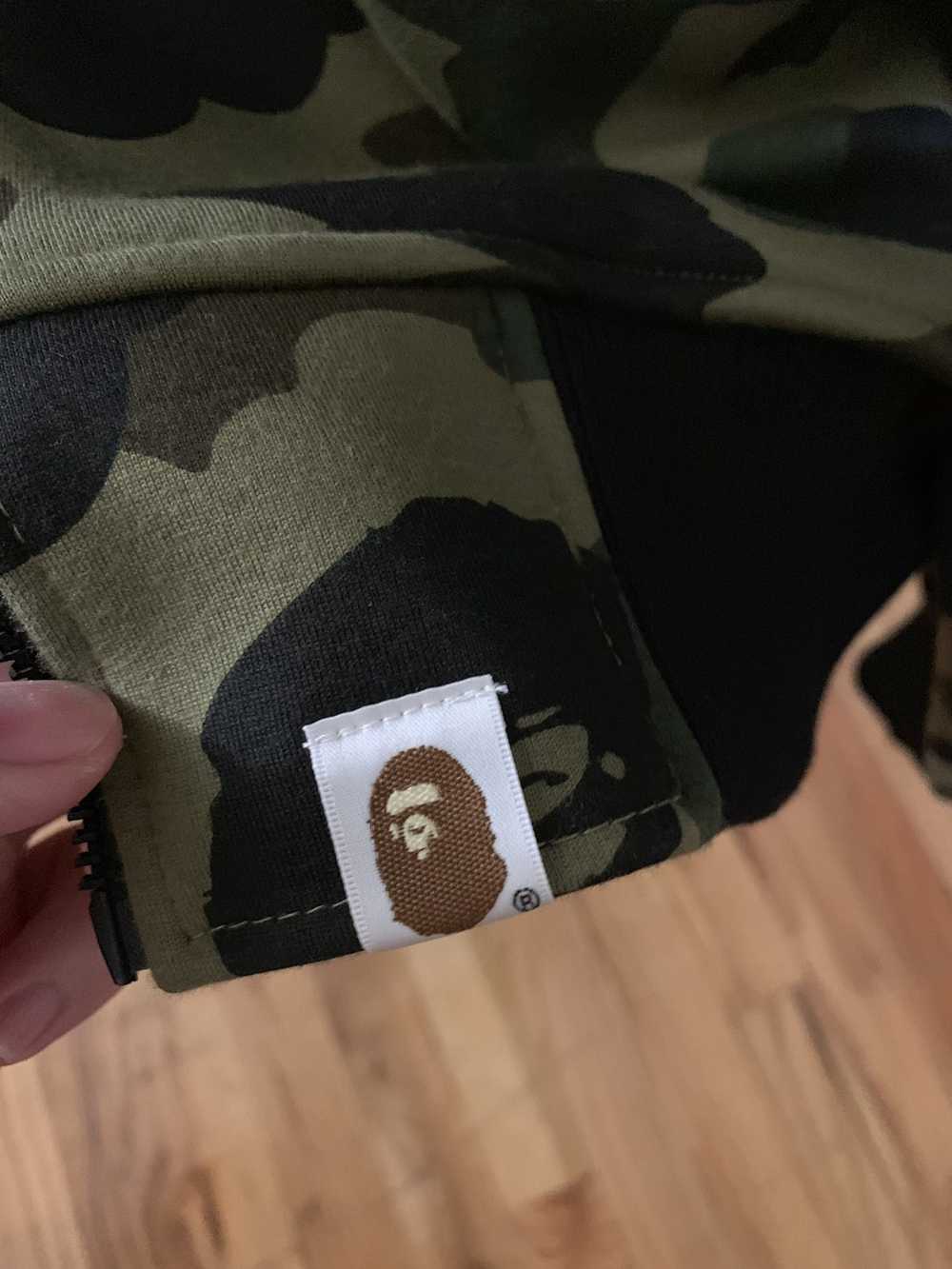 Bape 1st Camo Windstopper Shark MA-1 Jacket - image 7