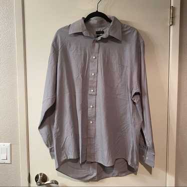 Covington Gray Covington Easy Care Dress Shirt Lo… - image 1