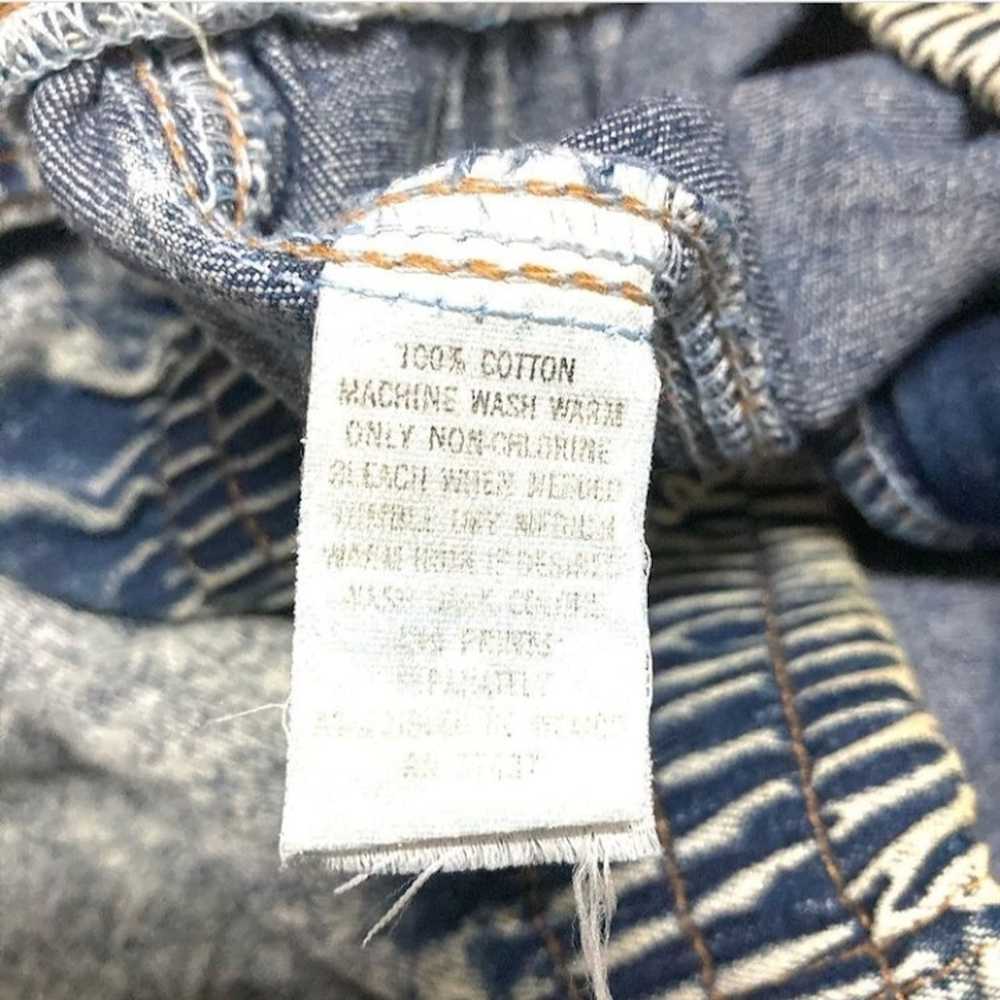 Vintage Vintage USA Made Unknown Brand Acid Wash … - image 4