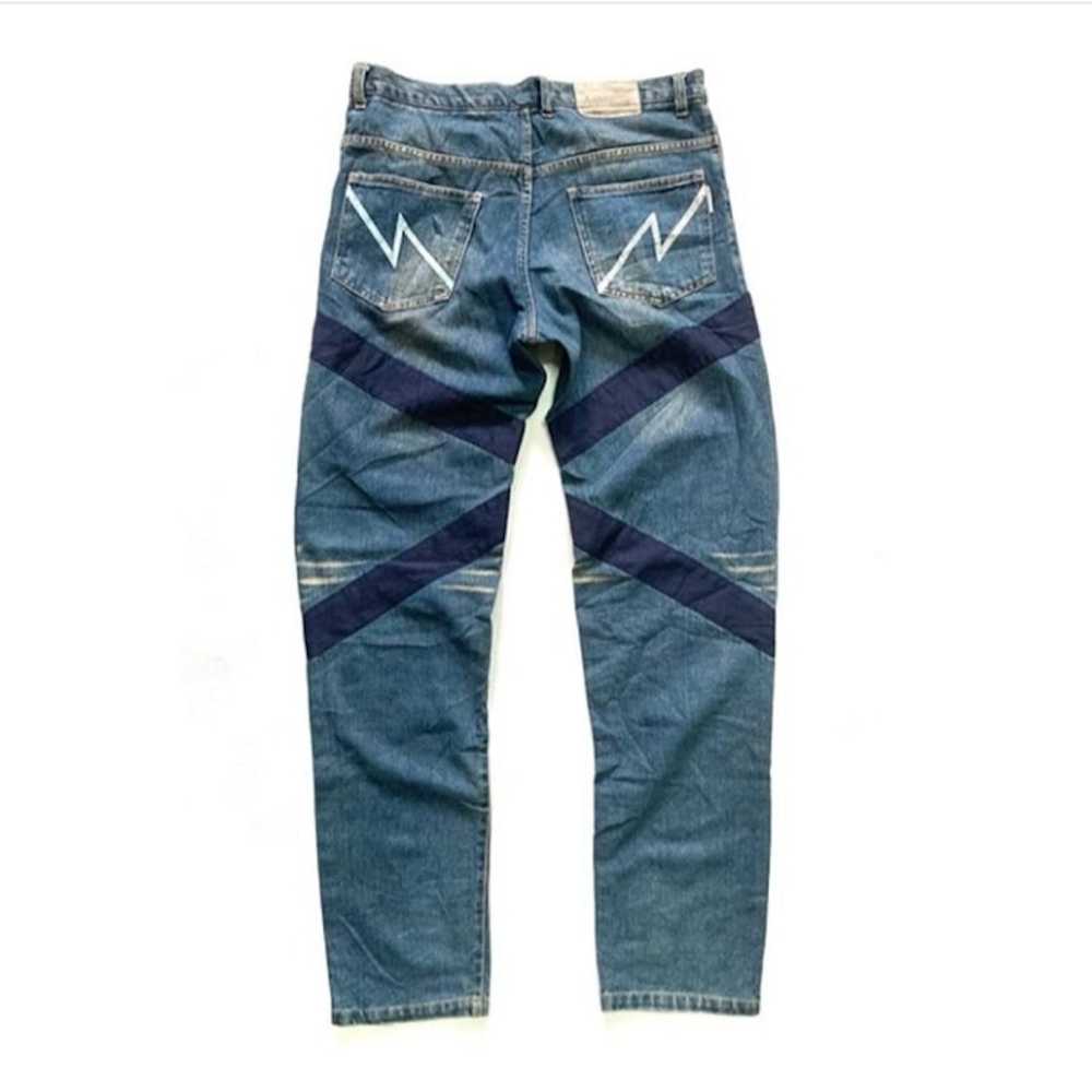 Neighborhood '02 Neighborhood Denim Fragment Narr… - image 1