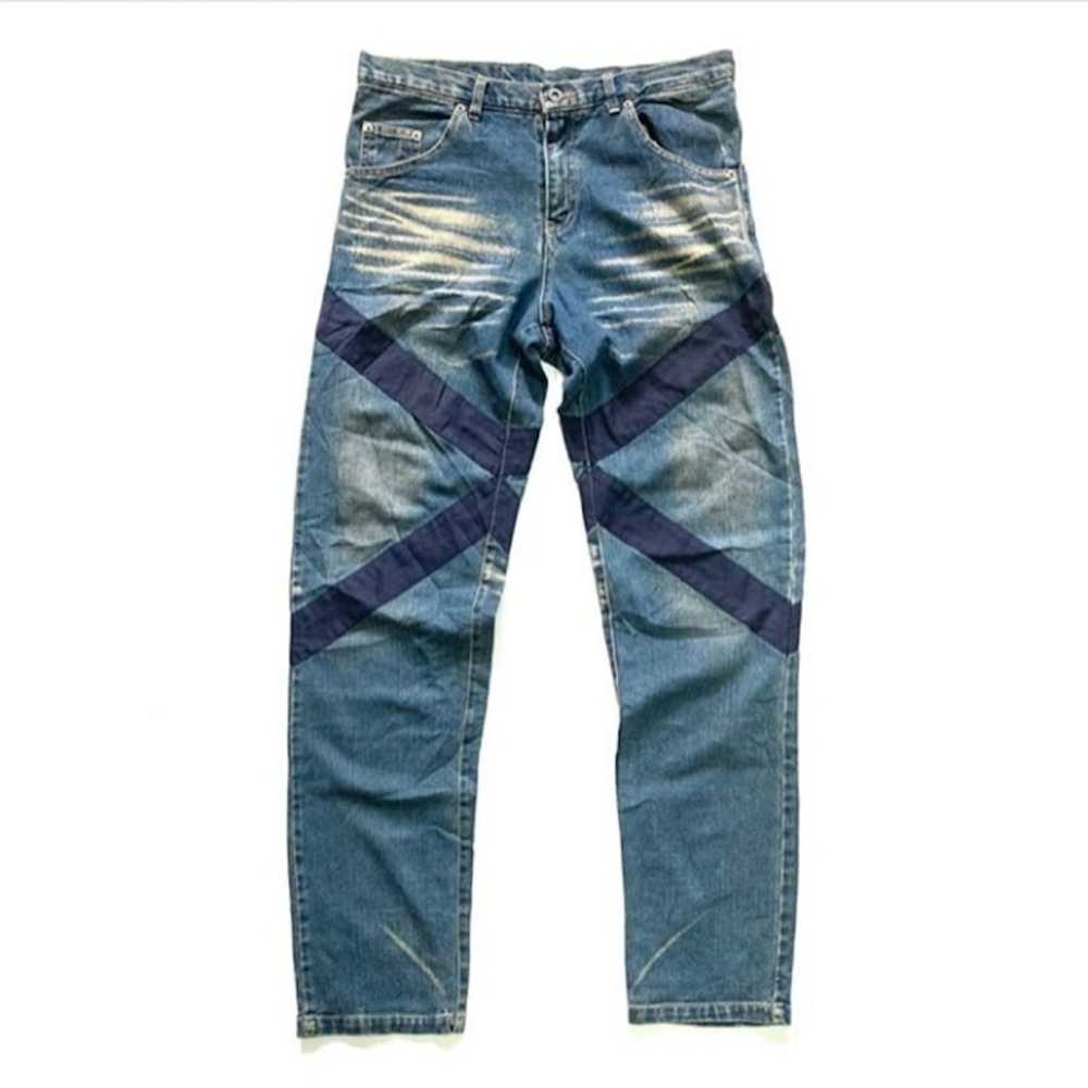 Neighborhood '02 Neighborhood Denim Fragment Narr… - image 7