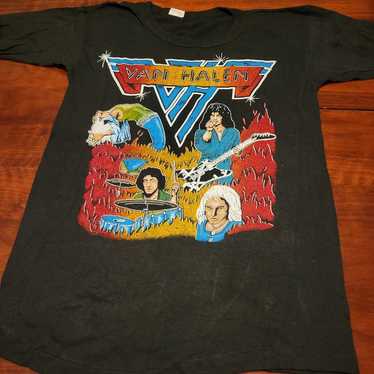Van Halen 1980's Bootleg Concert T Shirt - image 1