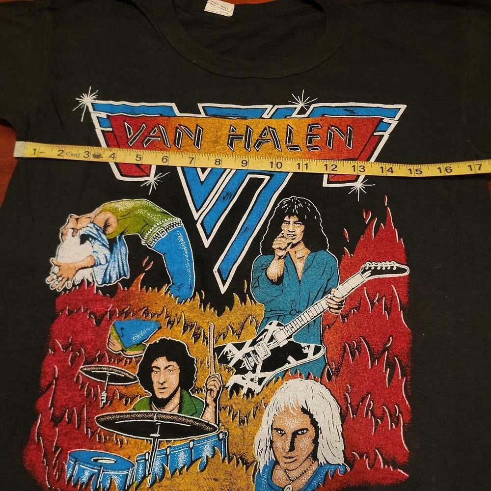 Van Halen 1980's Bootleg Concert T Shirt - image 2