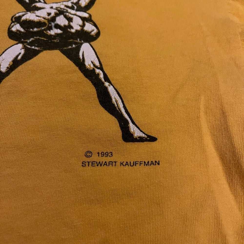 Vintage 1993 Stewart Kauffman Safe Sex T shirt - image 5