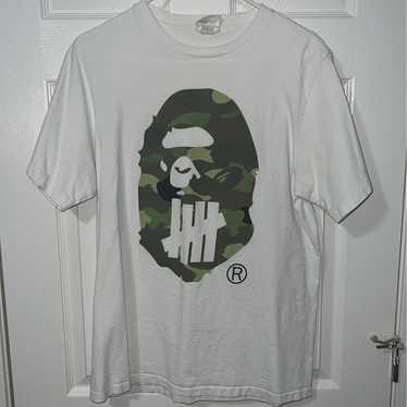 Bape Bape x undefeated tee - Gem