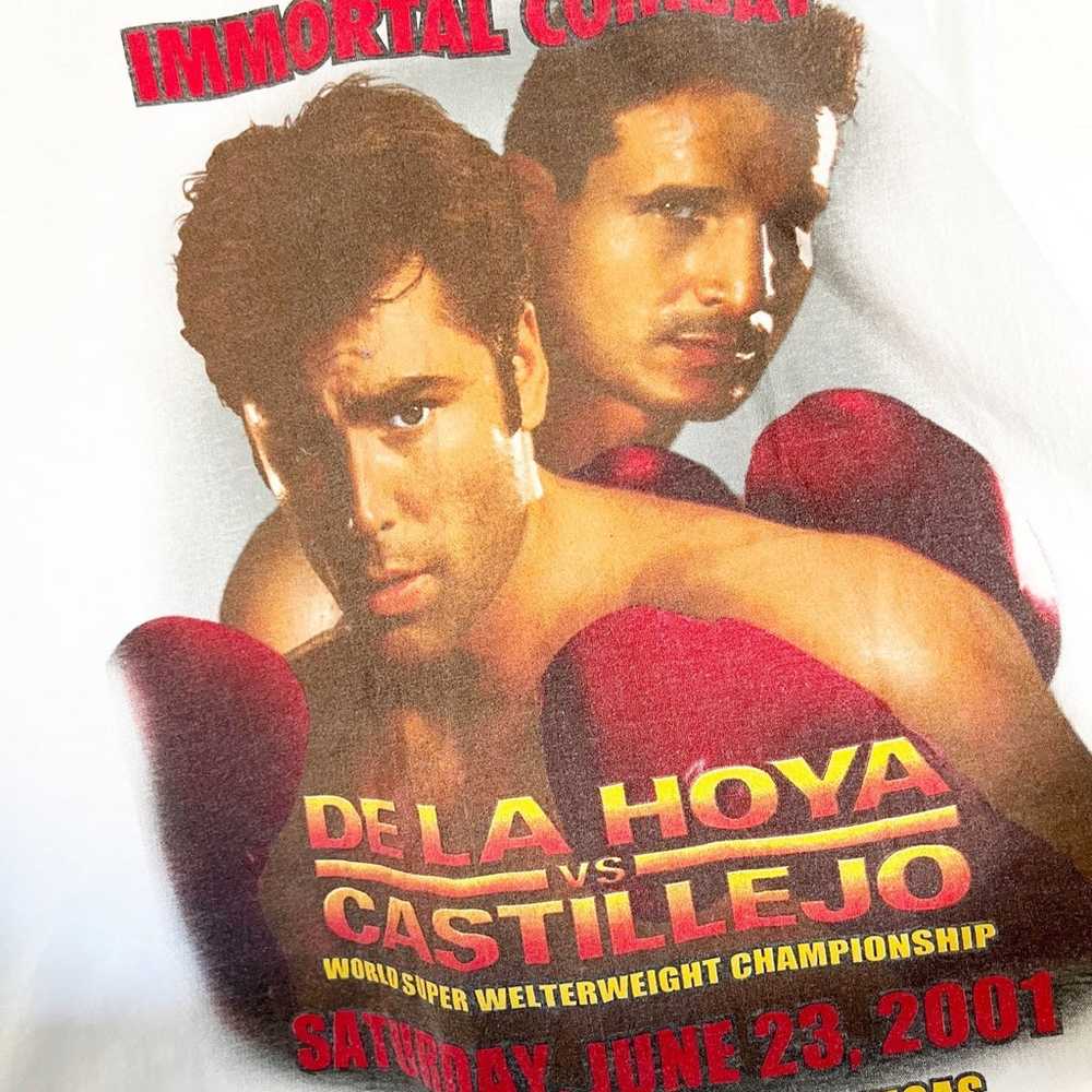 INMORTAL COMBAT De La Hoya Castillejo Boxing Shir… - image 2