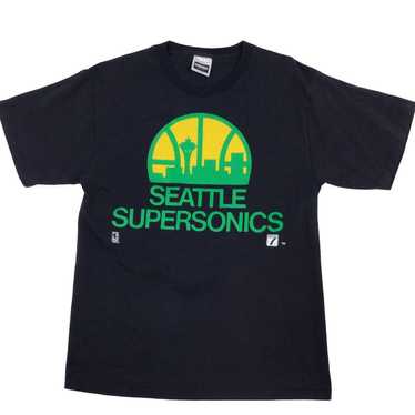Vintage 90s Seattle Supersonics NBA single stitch… - image 1
