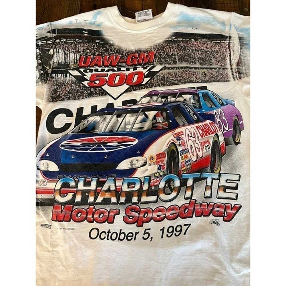 Vintage 1997 UAW-GM Quality 500 Charlotte NASCAR … - image 2