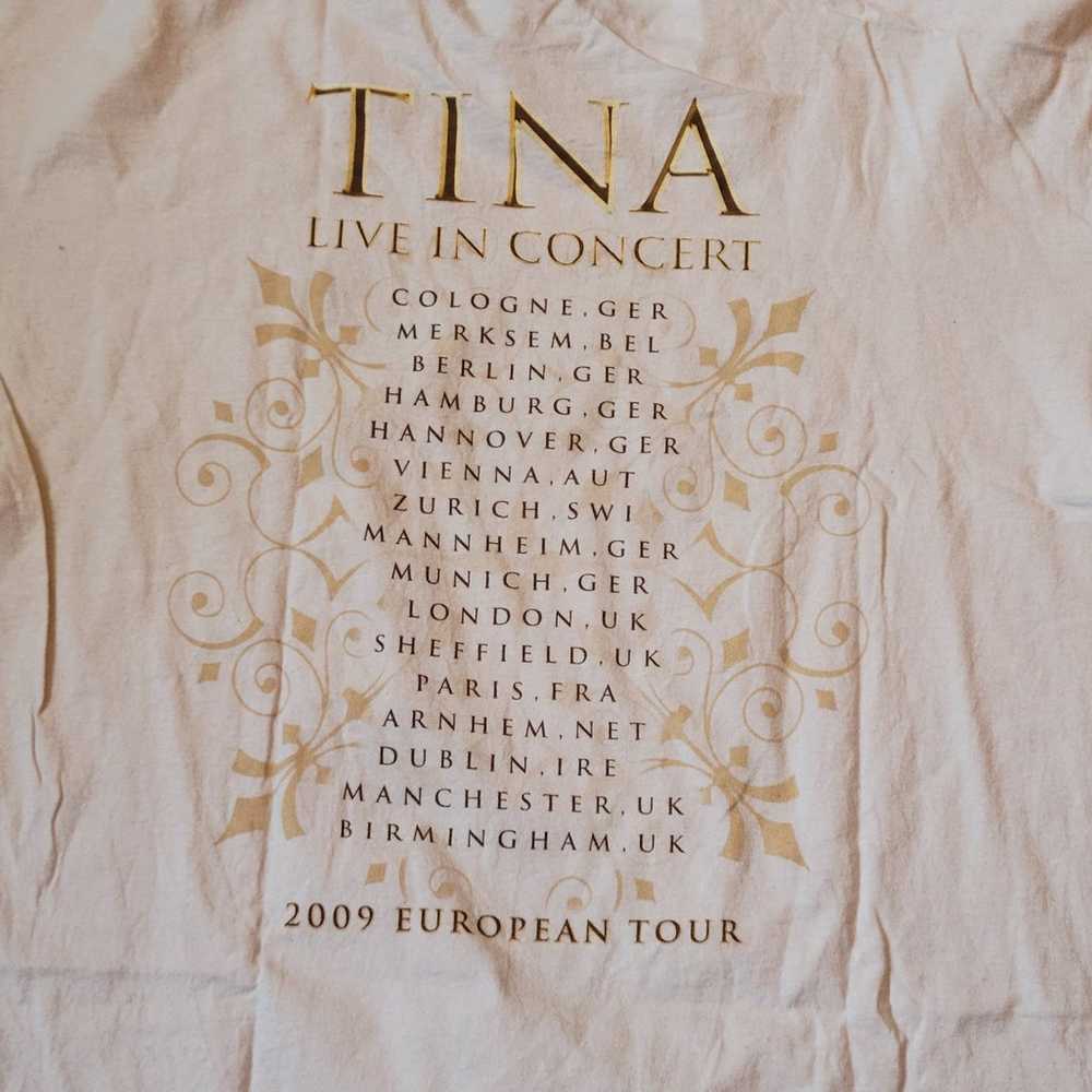 Vintage Y2K 2009 Tina Turner LIVE  FINAL Tour Dou… - image 4