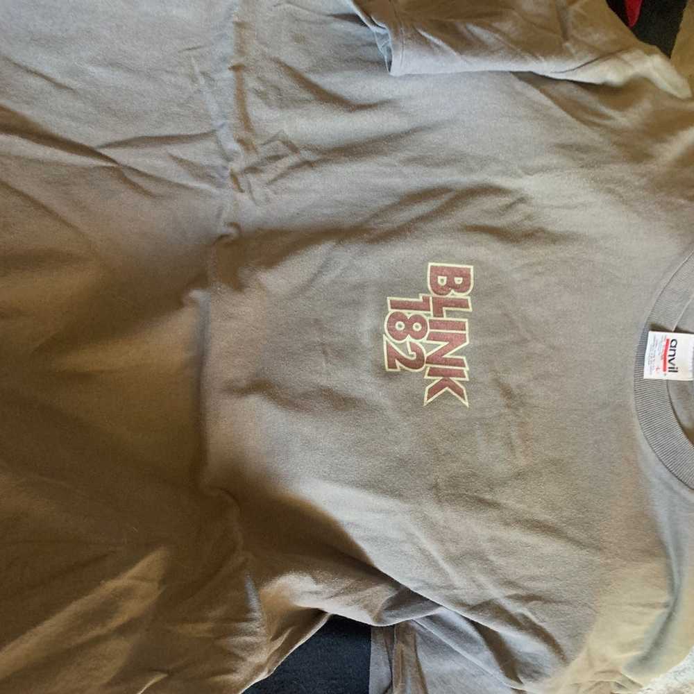 Blink 182 shirt (l) - image 1