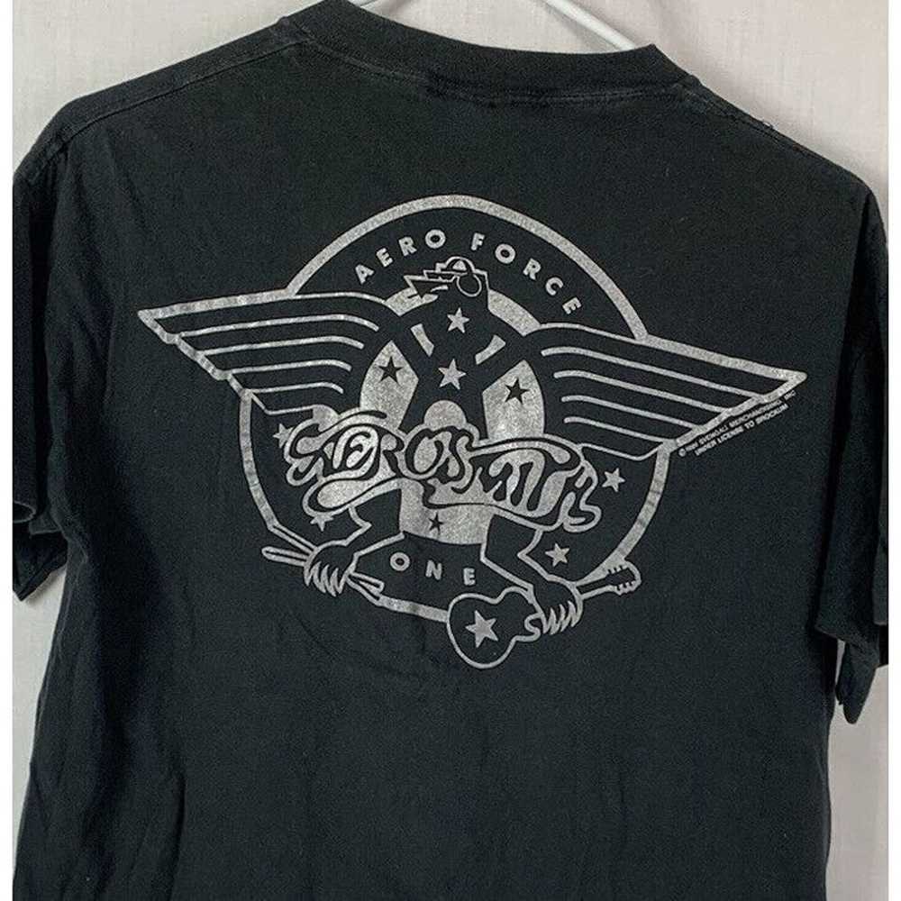 Vintage Aerosmith T Shirt 1989 Single Stitch Band… - image 2