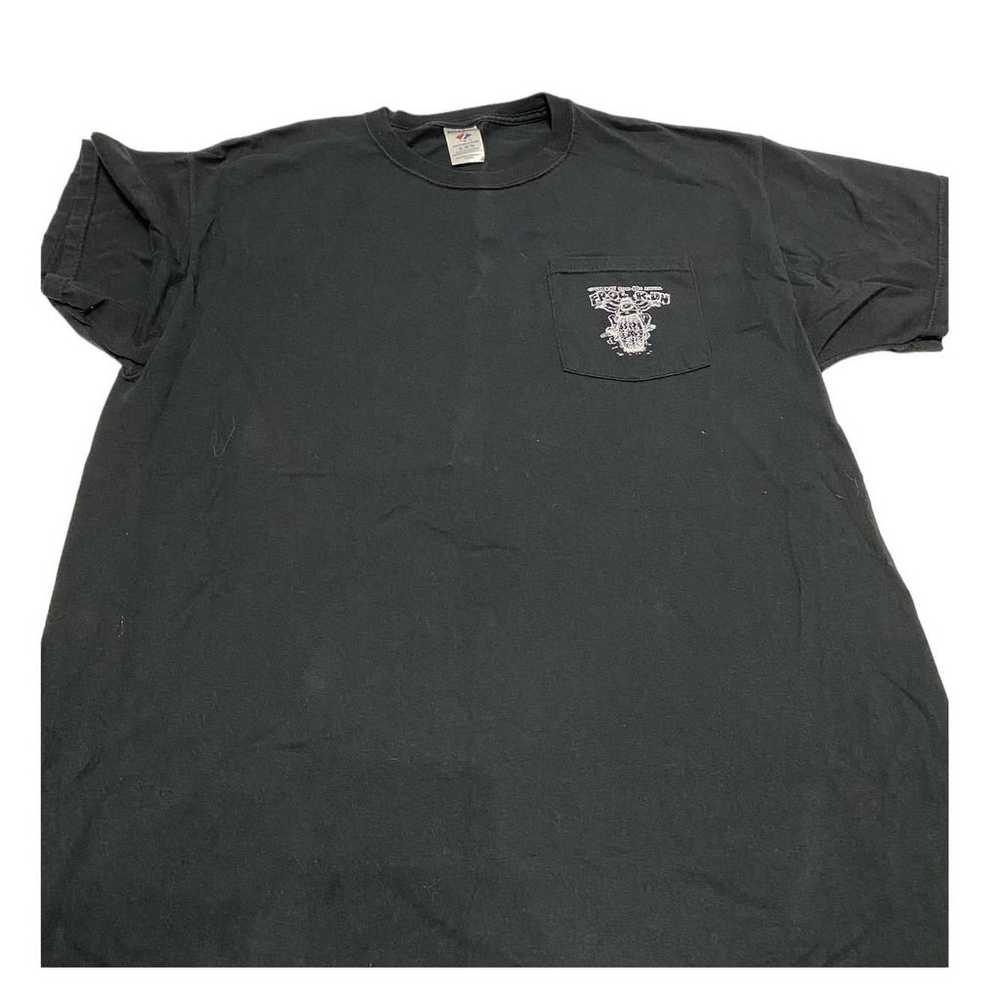10th Annual Frog Run Mens T-Shirt Black Size XL - image 2