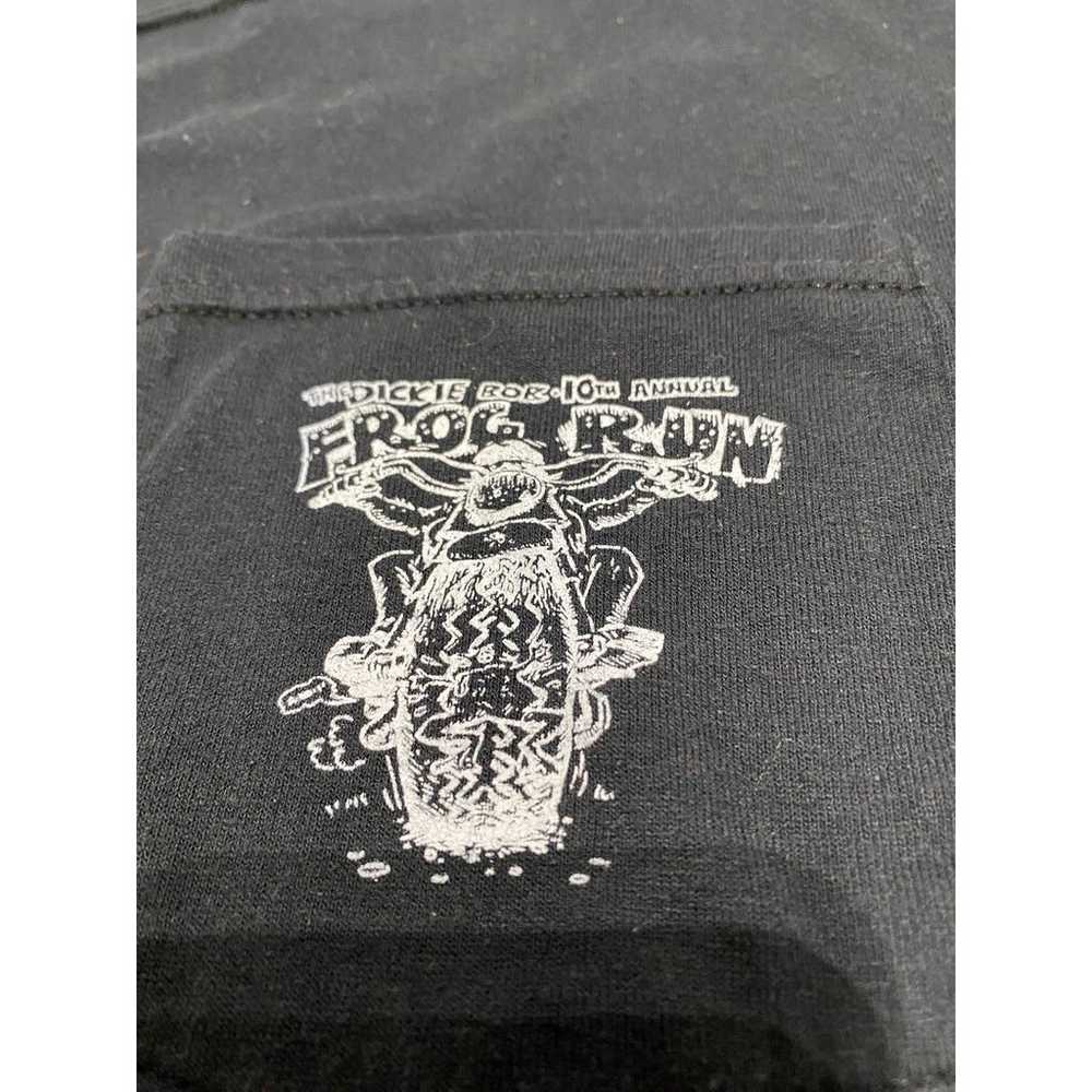 10th Annual Frog Run Mens T-Shirt Black Size XL - image 3