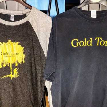 Gold Tone TWO (2) Shirt Bundle - image 1