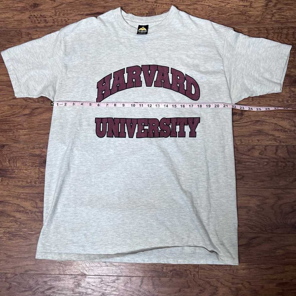 Vintage 90s Harvard university t shirt - image 3