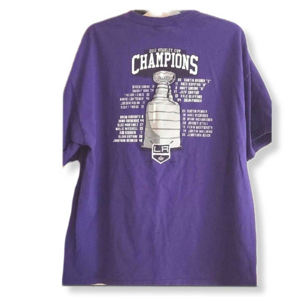 Vintage NHL LA Kings 2012 Stanley Cup Final T-shi… - image 2