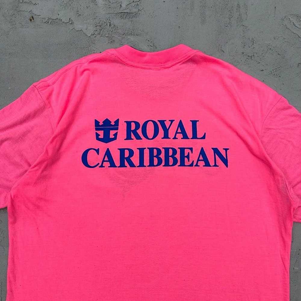 Vintage Single Stitch Royal Caribbean Cruise Sea … - image 5