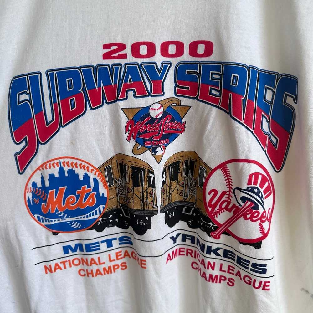 Vintage 2000 MLB World Series New York Yankees Me… - image 2