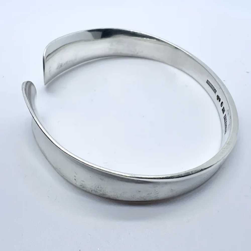 Borgila, Sweden 1956. Vintage Sterling Silver Cuf… - image 2