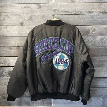VTG 1994 Colton Hornets State Championship Jacket… - image 1