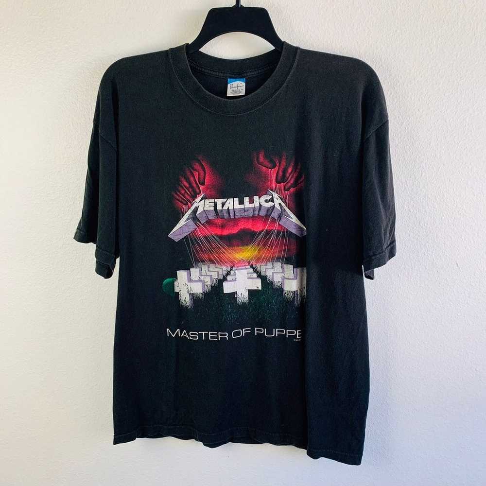 VTG 1994 Pacific Metallica Master of Puppets Tee - image 1