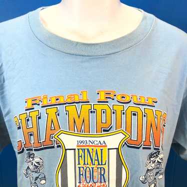 Vintage 1993 North Carolina NCAA Final Four Champ… - image 1