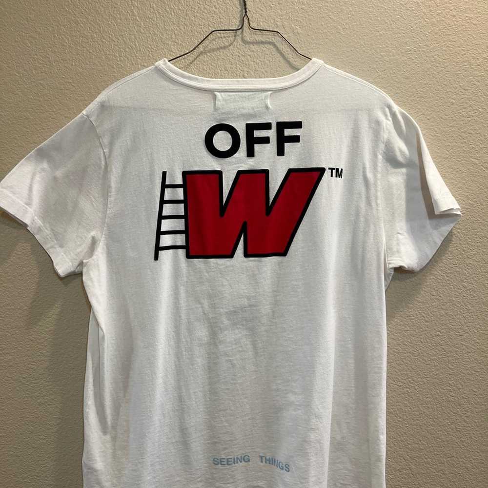 Off-White White Ladder T-Shirt - image 5