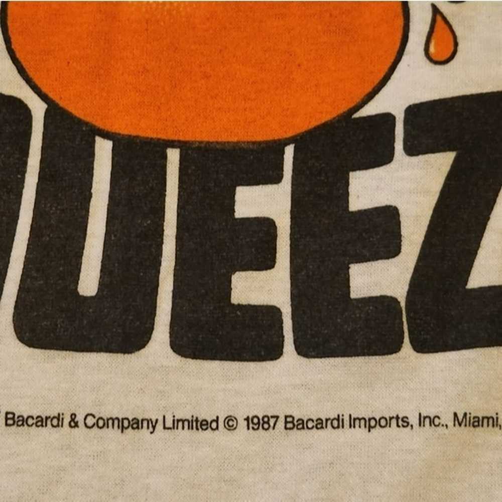 Vintage 1987 Fun Stuff NY The Bacardi Squeeze Rum… - image 6