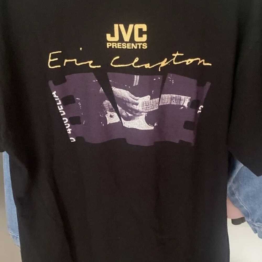 1992 Eric Clapton vintage concert T-shirt - image 3