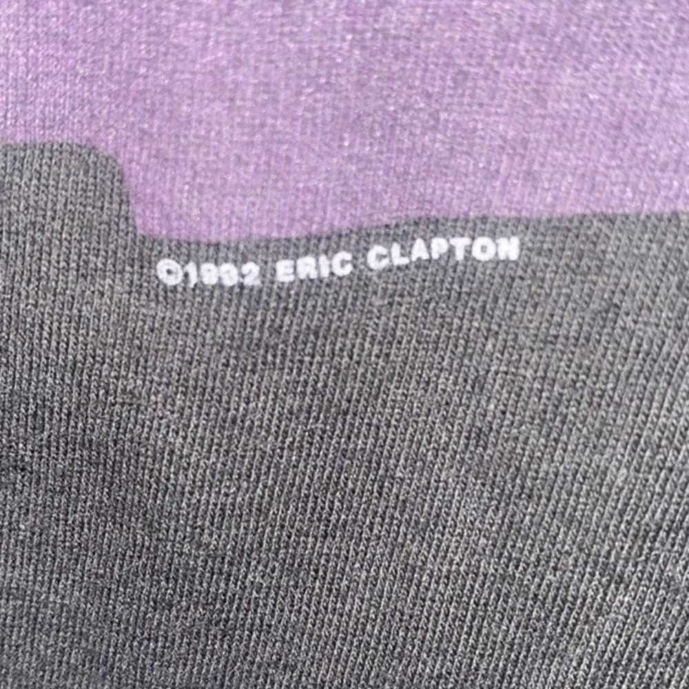 1992 Eric Clapton vintage concert T-shirt - image 4