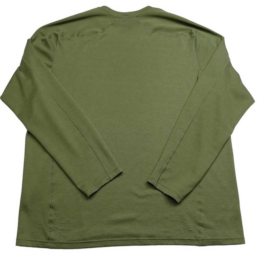 Patagonia Green Long Sleeve shirt polartec capile… - image 3