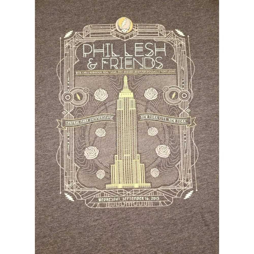 Phil Lesh Concert Tshirt Central Park 9.16.15 New… - image 2